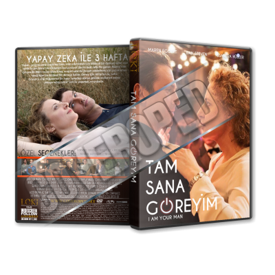 Tam Sana Göreyim - I Am Your Man - 2021 Türkçe Dvd cover Tasarımı